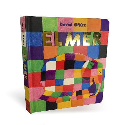 ELMER:BOARD BOOK HC - DAVID MCKEE