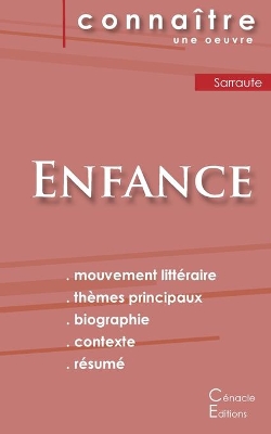 ENFANCE DE NATHALIE SARRAUTE (FICHE DE LECTURE)  POCHE - NAT