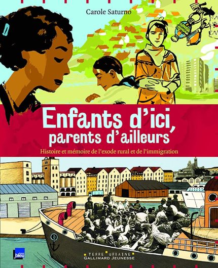 ENFANTS DICI PARENTS DAILLEURS  POCHE - SATURNO CAROLE
