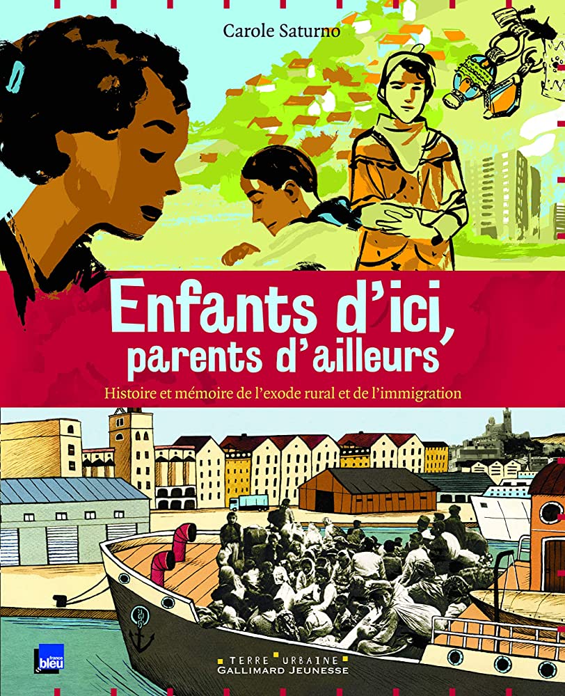 ENFANTS DICI PARENTS DAILLEURS  POCHE - SATURNO CAROLE