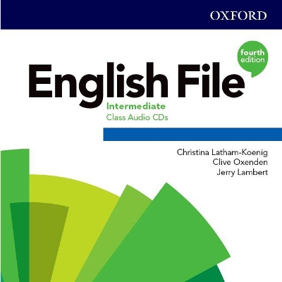 ENGLISH FILE INTERMEDIATE AUDIO CD 4TH ED - CHRISTINA LATHAM