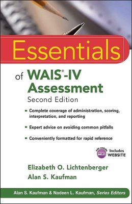 ESSENTIALS OF PSYCHOLOGICALL ASSESSMENT PB - ELIZABETH O. LI