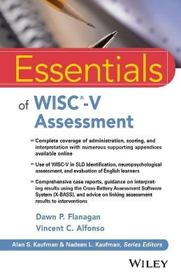 ESSENTIALS OF WISC-V ASSESSMENT PB - DAWN P. FLANAGAN-VINCEN