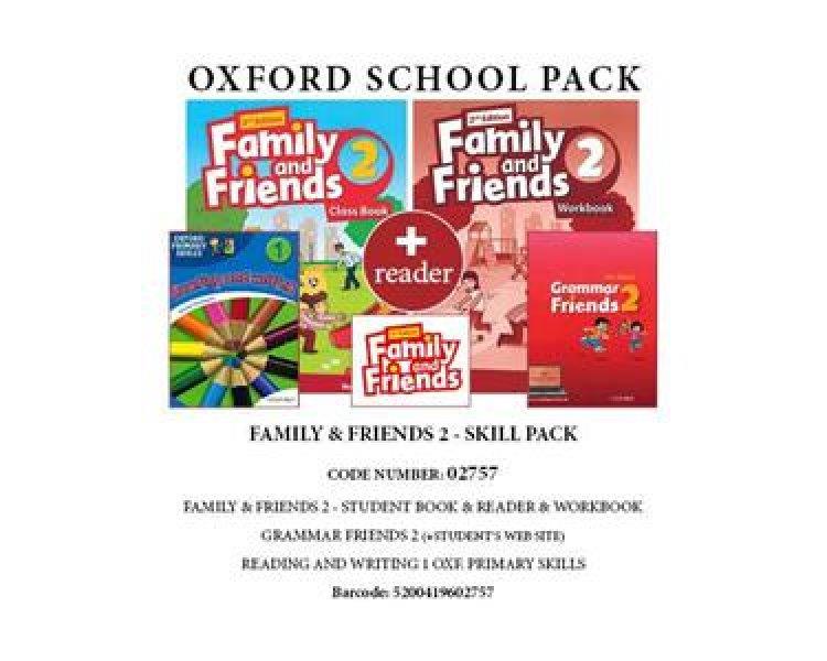 FAMILY AND FRIENDS 2 SKILL PACK (SB+ WB+ GRAMMAR FRIENDS 2+
