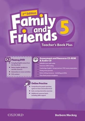 FAMILY AND FRIENDS 5 TCHRS 2ND ED - BARBARA MACKAY