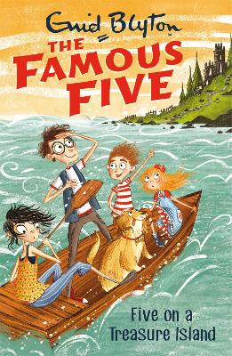 FAMOUS FIVE 1: FIVE ON A TREASURE ISLAND  PB - ENID BLYTON