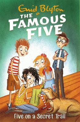 FAMOUS FIVE 15: FIVE ON A SECRET TRAIL  PB - ENID BLYTON