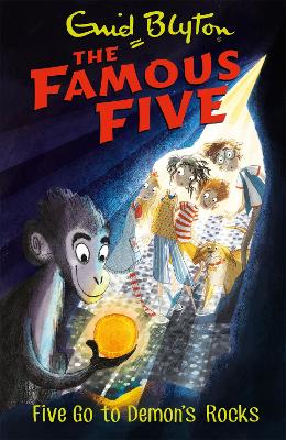 FAMOUS FIVE 19: FIVE GO TO DEMONS ROCKS  PB - ENID BLYTON