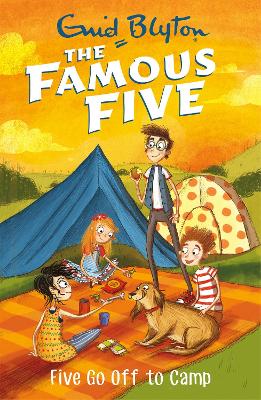 FAMOUS FIVE 7: FIVE GO OFF TO CAMP  PB - ENID BLYTON