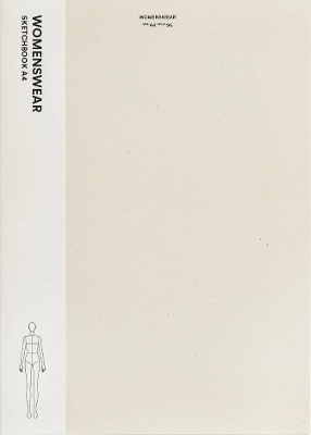 FASHIONARY WOMENSWEAR SKETCHBOOK A4 HC - FASHIONARY