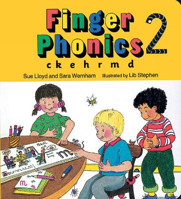 FINGER PHONICS BOOK 2 : IN PRECURSIVE LETTERS (BRITISH ENGLI