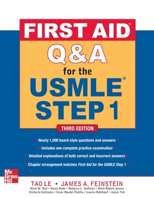 FIRST AID Q A FOR THE USMLE STEP 1 PB - TAO LE-JAMES FEINSTE