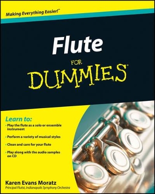 FLUTE FOR DUMMIES - KAREN EVANS MORATZ