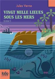 FOLIO JUNIOR : VINGT MILLE LIEUES SOUS LES MERS TOME 1 - JUL