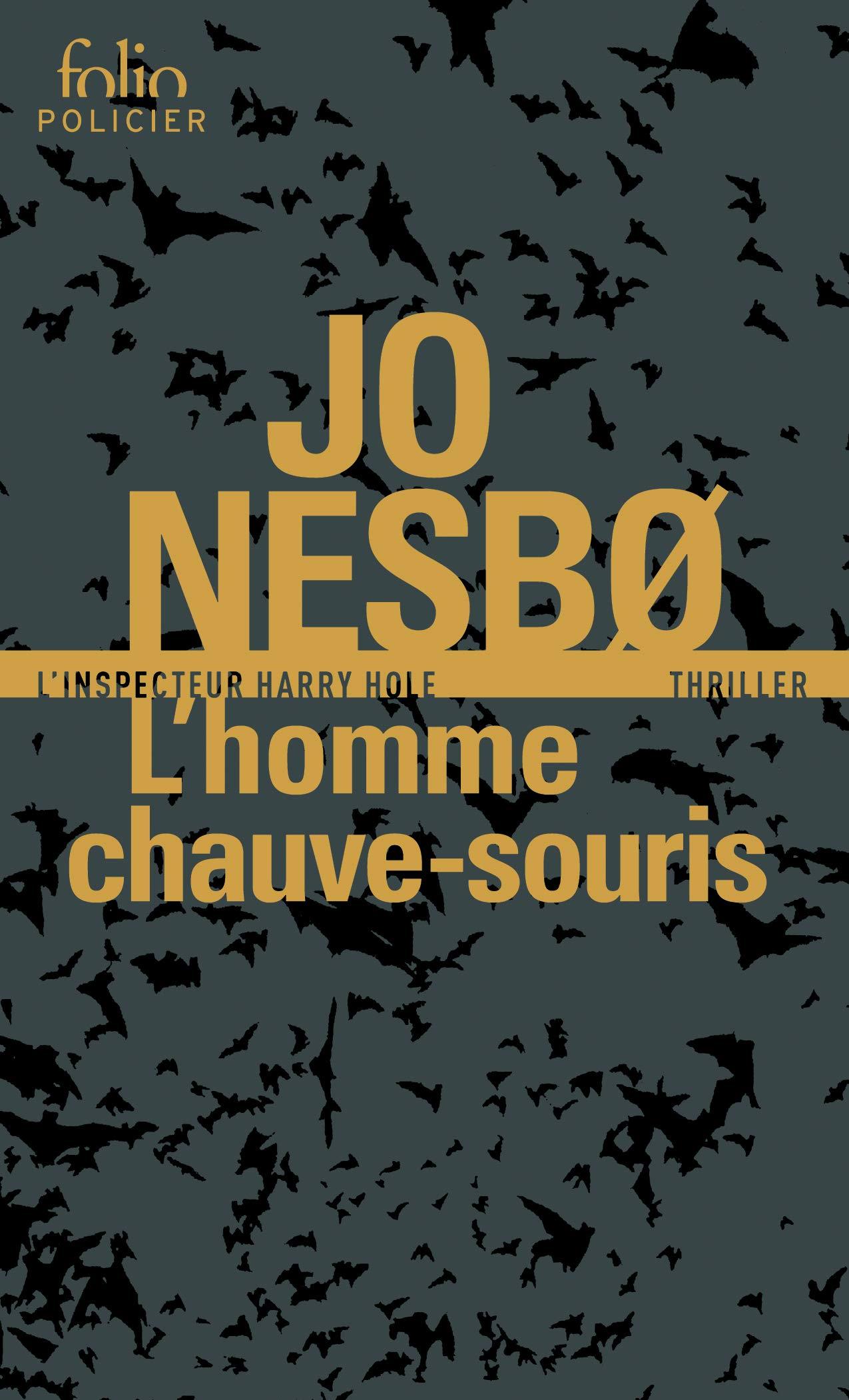 FOLIO POLICIER : LHOMME CHAUVE - SOURIS  POCHE - JO NESBO