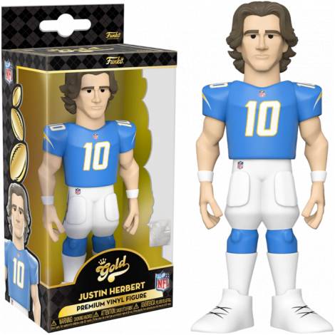 FUNKO GOLD NFL: CHARGERS - JUSTIN HERBERT* PREMIUM VINYL FIG