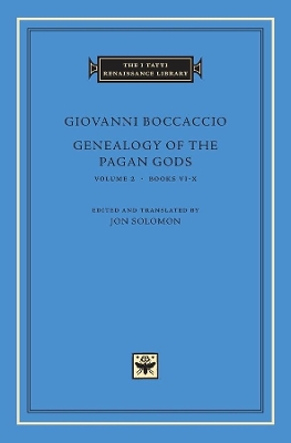 GENEALOGY OF THE PAGAN GODS : VOLUME 2 HC - GIOVANNI BOCCACC