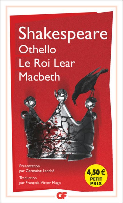 GF OTHELLO - MACBETH - LE ROI LEAR  POCHE - SHAKESPEARE WILL