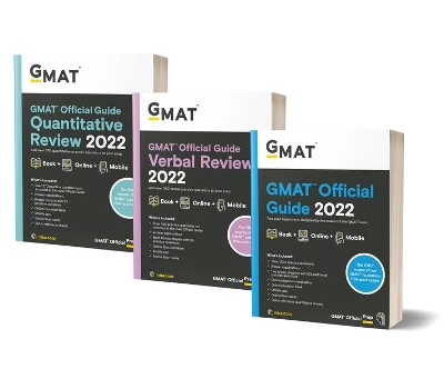 GMAT OFFICIAL GUIDE 2022 BUNDLE - BOOKS + ONLINE QUESTION BA