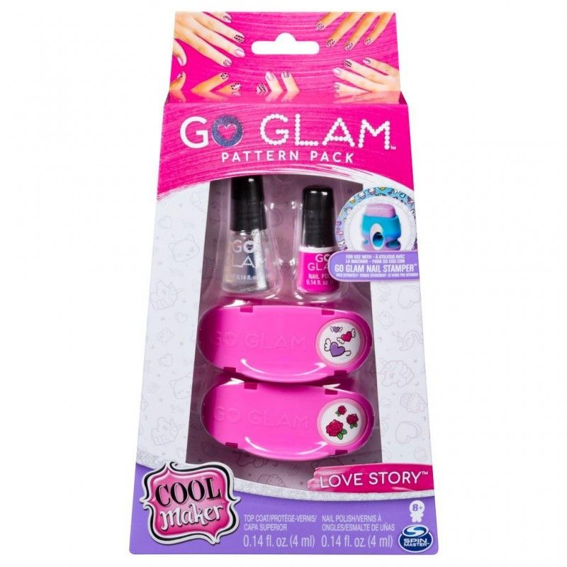 GO GLAM: PATTERN PACK- NAIL STAMPER LOVE STORY - 20117220 -