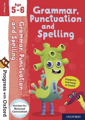 GRAMMAR AND PUNCTUATION AGE 5-6 BOOK/STICKERS/WEBSITE LINK -