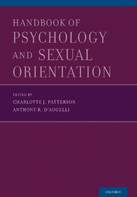 HANDBOOK OF PSYCHOLOGY AND SEXUAL ORIENTATION - CHARLOTTE J.