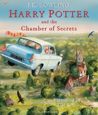 HARRY POTTER AND THE CHAMBER OF SECRETS ILLUSTRATED ED. HC -