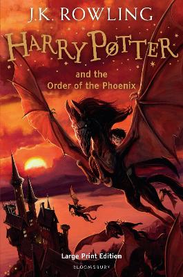 HARRY POTTER AND THE ORDER OF THE PHOENIX - HC LARGE PRINT E