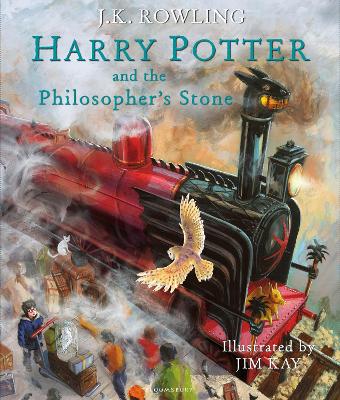 HARRY POTTER AND THE PHILOSOPHERS STONE ILLUSTRATED ED. HC -
