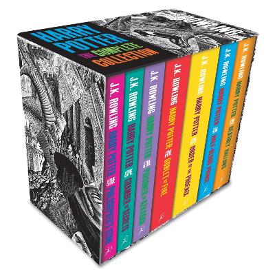 HARRY POTTER BOXED SET: THE COMPLETE COLLECTION (ADULT PAPER