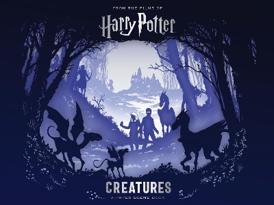 HARRY POTTER - CREATURES: A PAPER SCENE BOOK HC - WARNER BRO