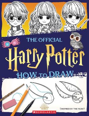 HARRY POTTER: OFFICIAL HARRY POTTER HOW TO DRAW PB - ISA GOU