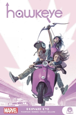 HAWKEYE: PRIVATE EYE     PB - KELLY THOMPSON-LEONARDO ROMERO
