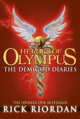 HEROES OF OLYMPUS : THE DEMIGOD DIARIES HC - RICK RIORDAN