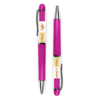 I NEED COFFEE / I NEED A DRINK INNER-TRUTH PEN  PB - KNOCK K