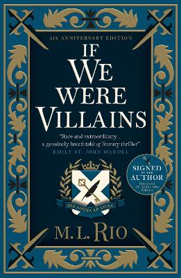 IF WE WERE VILLAINS HC - M.L. RIO-ANGIE HOFFMEISTER