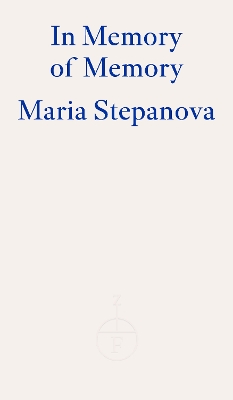 IN MEMORY OF MEMORY PB - MARIA STEPANOVA-SASHA DUGDALE