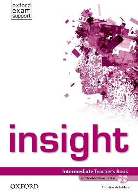 INSIGHT INTERMEDIATE TCHRS (+ TCHRS RESOURCES DISC) - EDITOR