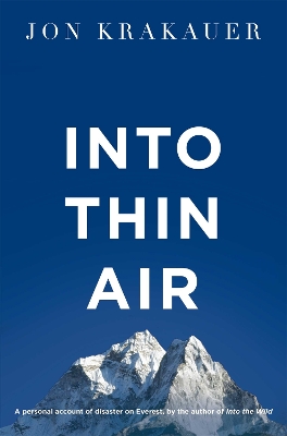 INTO THIN AIR - JON KRAKAUER