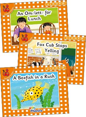JOLLY PHONICS ORANGE LEVEL READERS SET 6 - LOUISE VAN-POTTEL