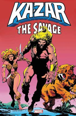 KA-ZAR THE SAVAGE OMNIBUS    HC - BRUCE JONES-MIKE CARLIN-BR