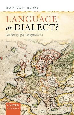 LANGUAGE OR DIALECT THE HISTORY OF A CONCEPTUAL PAIR - RAF V