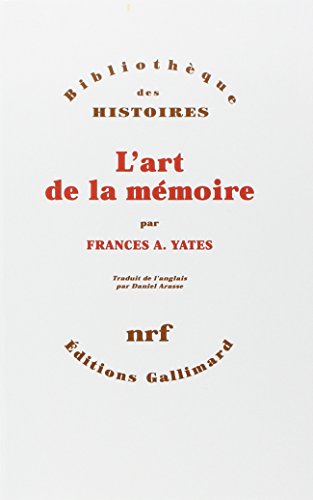 LART DE LA MEMOIRE - YATES F
