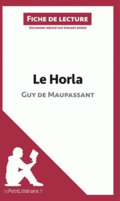 LE HORLA DE GUY DE MAUPASSANT FICHE DE LECTURE  POCHE - V JO