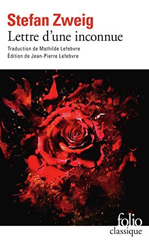 LETTRE DUNE INCONNUE - ZWEIG STEFAN