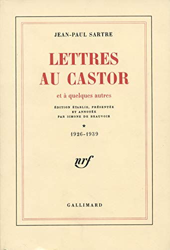 LETTRES AU CASTOR TOME 1  POCHE B FORMAT - JEAN-PAUL SARTRE