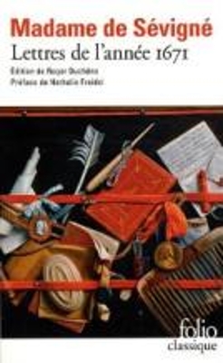 LETTRES DE LANNEE 1671 - MARIE DE R-C SEVIGNE