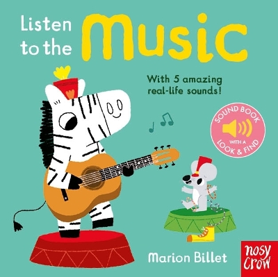 LISTEN TO THE MUSIC HC BBK - MARION BILLET-NOSY CROW LTD