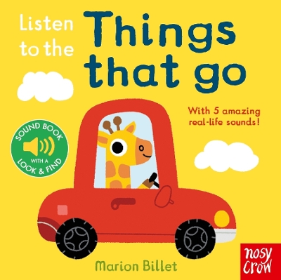 LISTEN TO THE THINGS THAT GO HC BBK - MARION BILLET-NOSY CRO