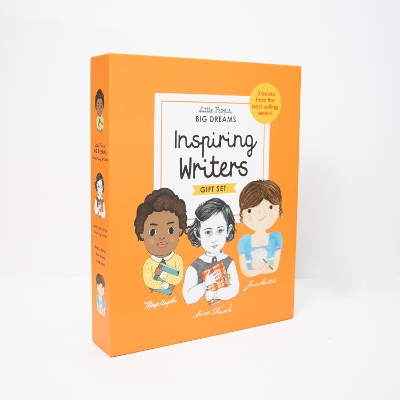 LITTLE PEOPLE BIG DREAMS: INSPIRING WRITERS HC BOX SET - MAR